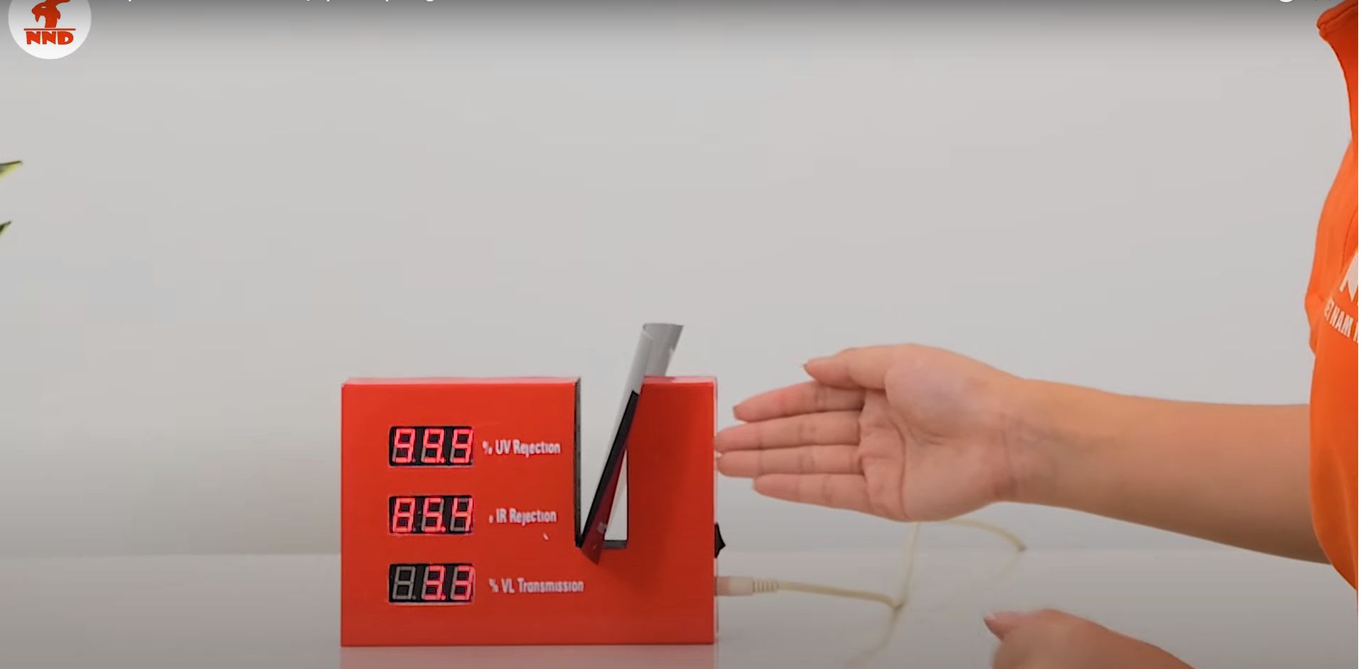 Chất lượng phim cách nhiệt được số hóa và có thể kiểm chứng bằng máy móc