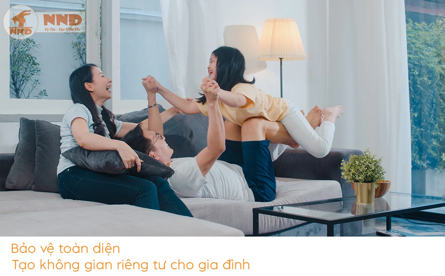 Tạo không gian riêng tư cho gia đình bạn 