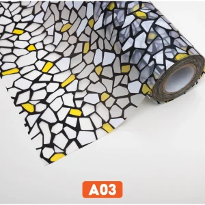 Giấy dán kính hoạ tiết giả sỏi mã A03