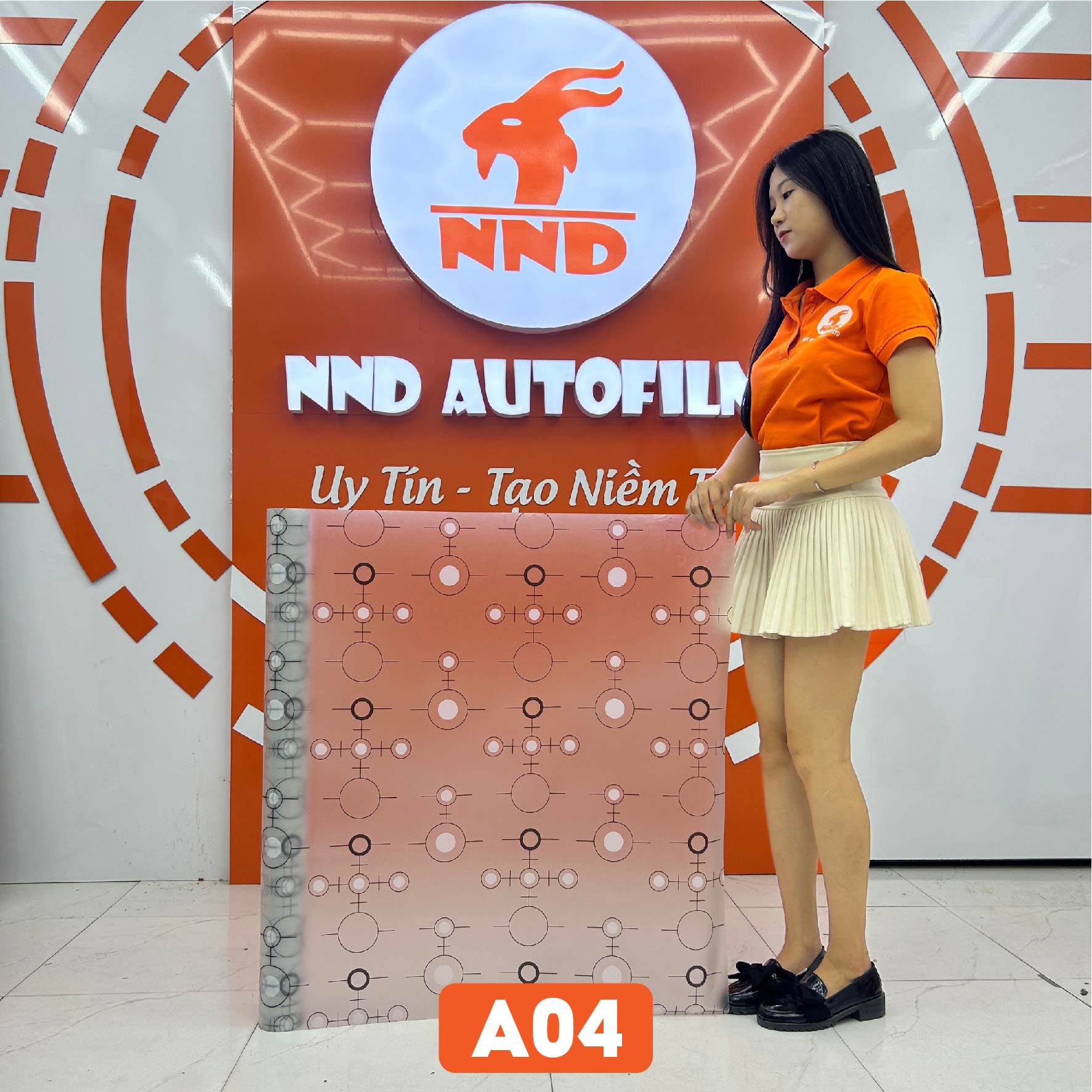 Giấy dán kính trang trí mã A04