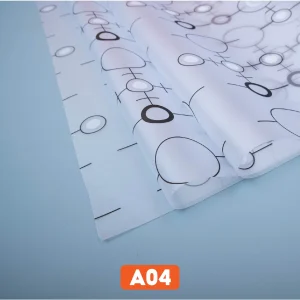 Giấy dán kính trang trí hình học mã A04