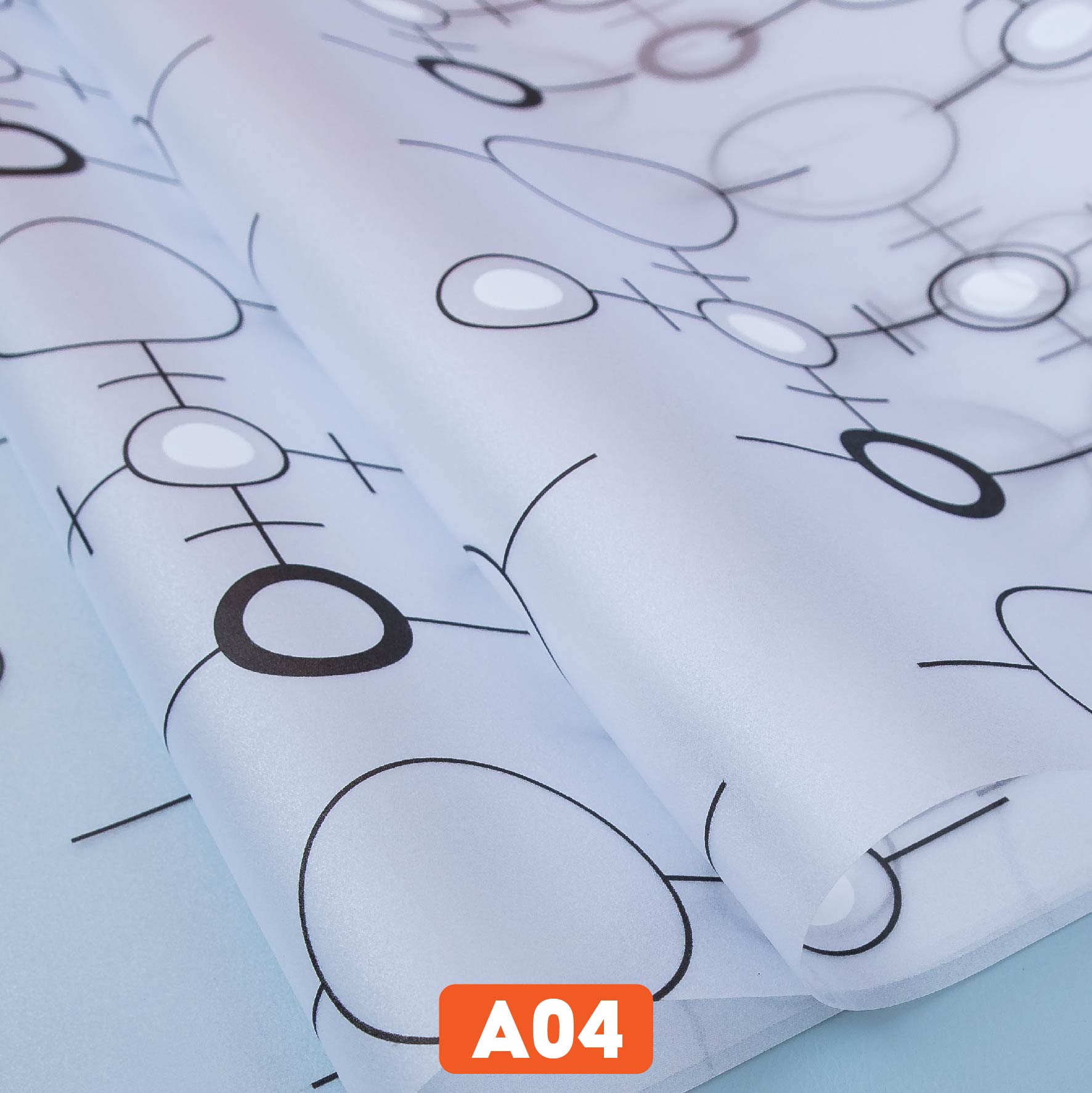 Giấy dán kính trang trí mã A04
