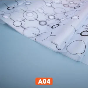 Giấy dán kính trang trí hình học mã A04