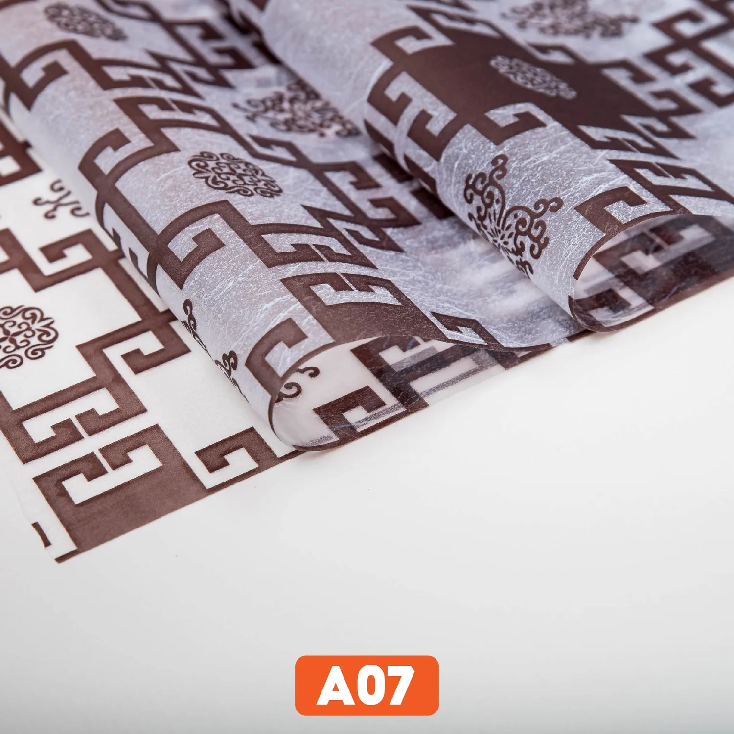 Giấy dán kính họa tiết Á Đông mã A07