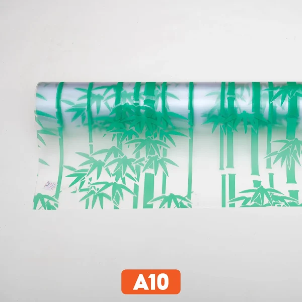 Giấy dán kính cây trúc non mã A10