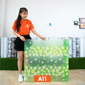 Giấy dán kính trang trí hoa đại mã A11