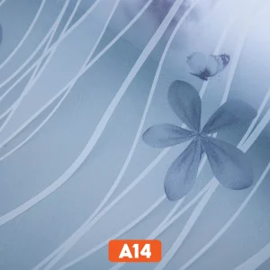 Giấy dán kính họa tiết hoa dây nghệ thuật mã A14