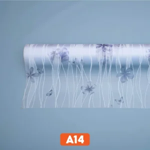 Giấy dán kính họa tiết hoa dây nghệ thuật mã A14