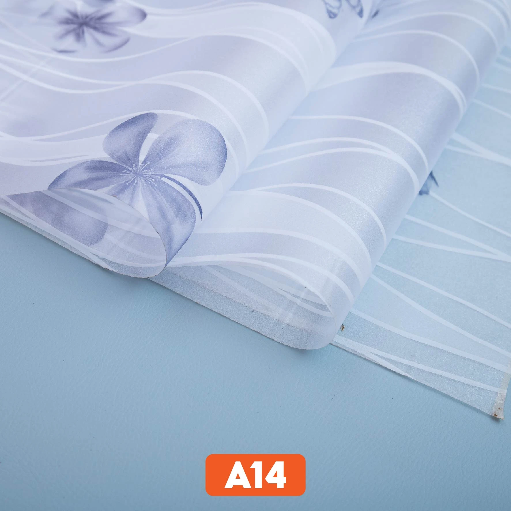 Giấy dán kính họa tiết hoa dây nghệ thuật mã A14