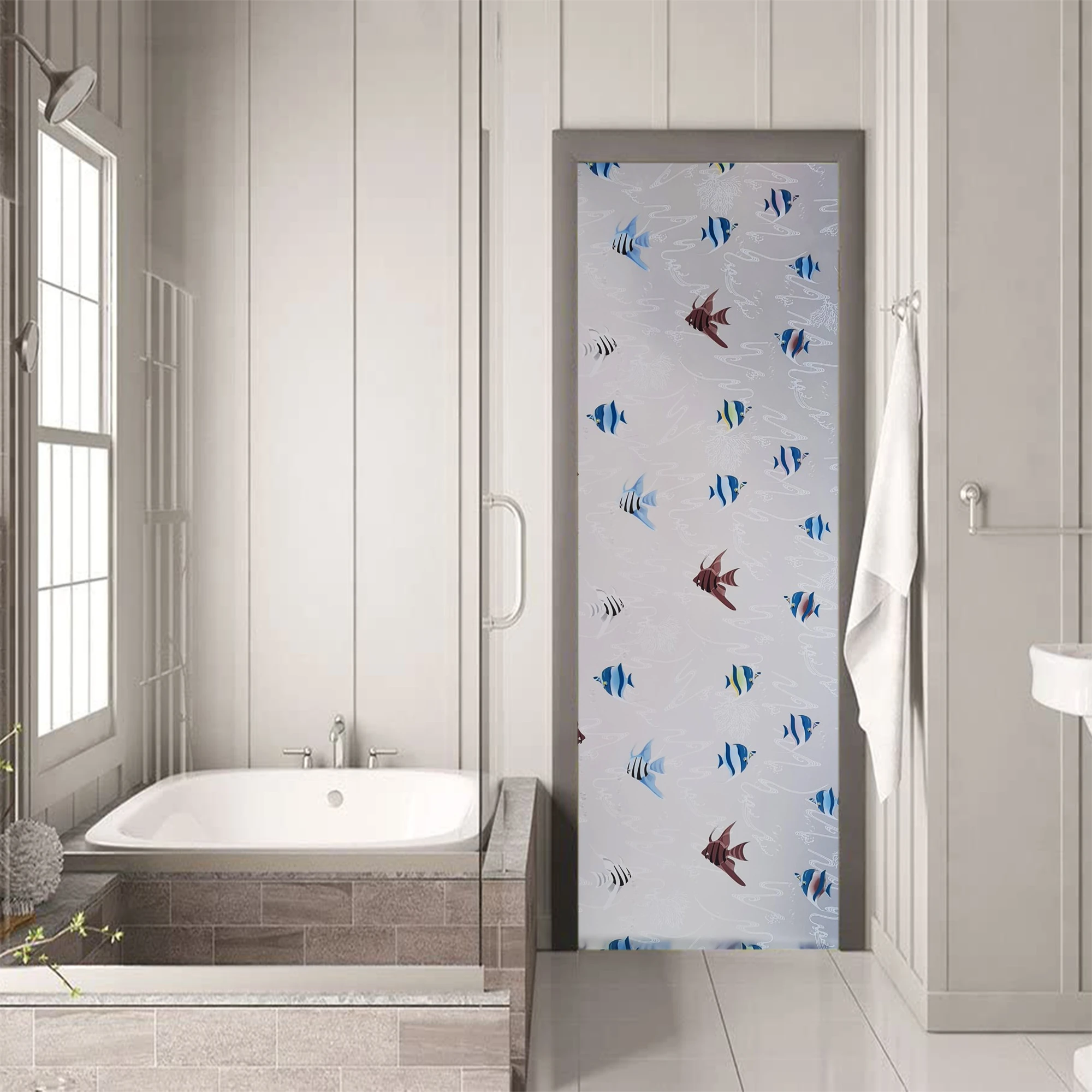 Giấy dán kính trang trí ngộ nghĩnh mã A23