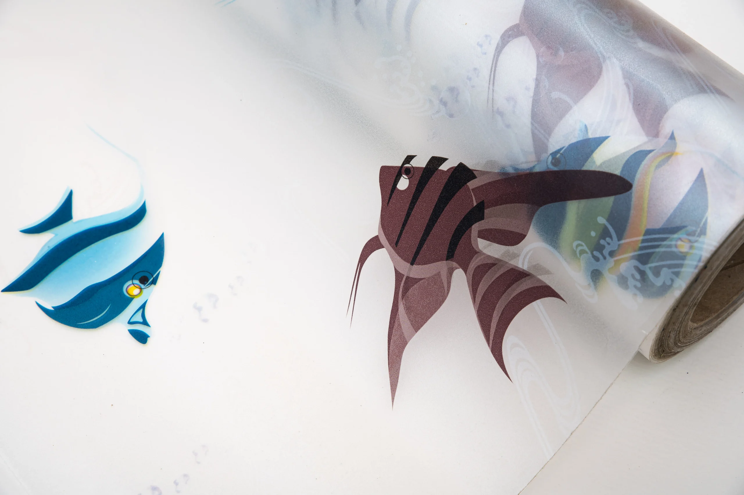 Giấy dán kính trang trí ngộ nghĩnh mã A23