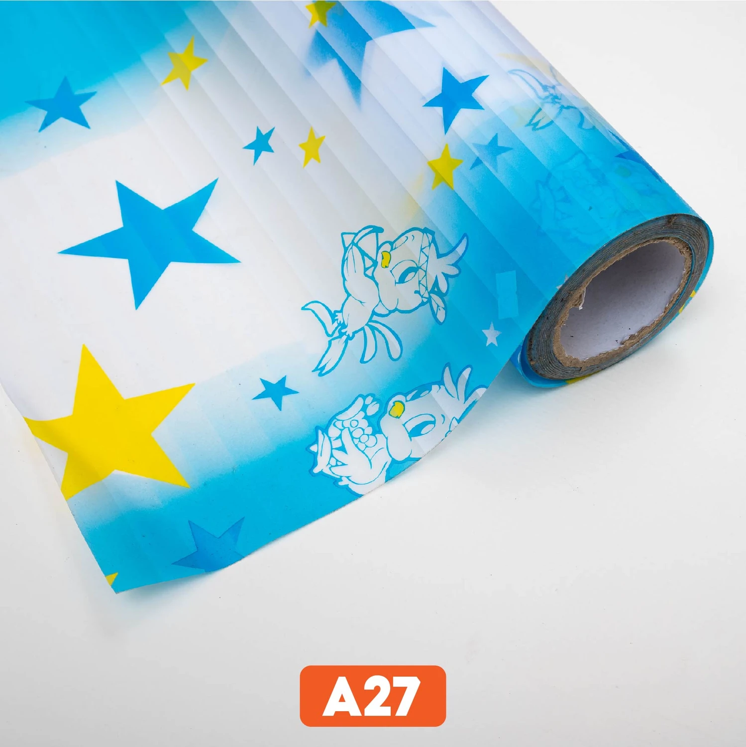 Giấy dán kính trang trí ngôi sao ngộ nghĩnh mã A27