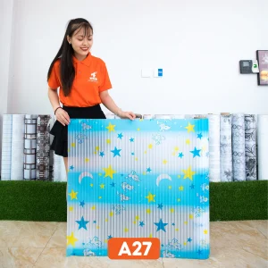 Giấy dán kính trang trí ngôi sao ngộ nghĩnh mã A27
