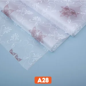 Giấy dán kính hoa văn tân cổ điển mã A28