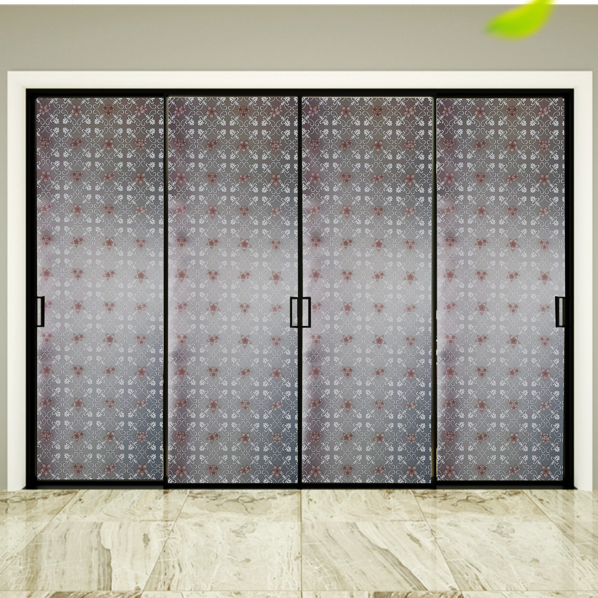 Giấy dán kính hoa văn tân cổ điển mã A28