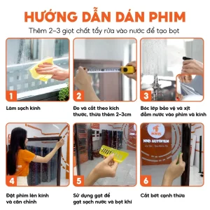 Giấy dán kính trang trí họa tiết bầu trời xanh mã A30