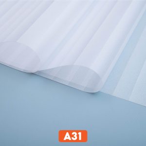 Giấy dán kính trang trí kẻ rèm trắng mã A31