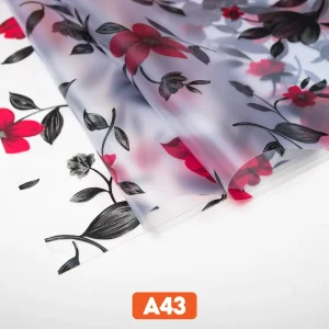 Giấy dán kính trang trí hoa anh đào mã A43