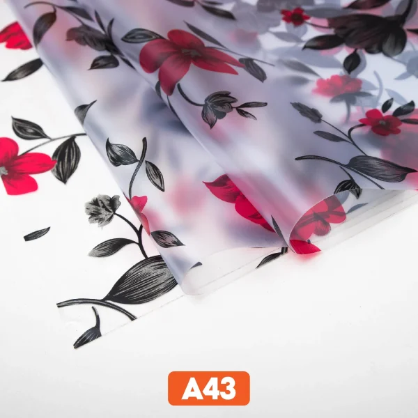 Giấy dán kính trang trí hoa anh đào mã A43