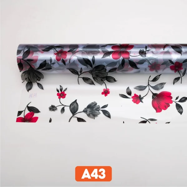 Giấy dán kính trang trí hoa anh đào mã A43