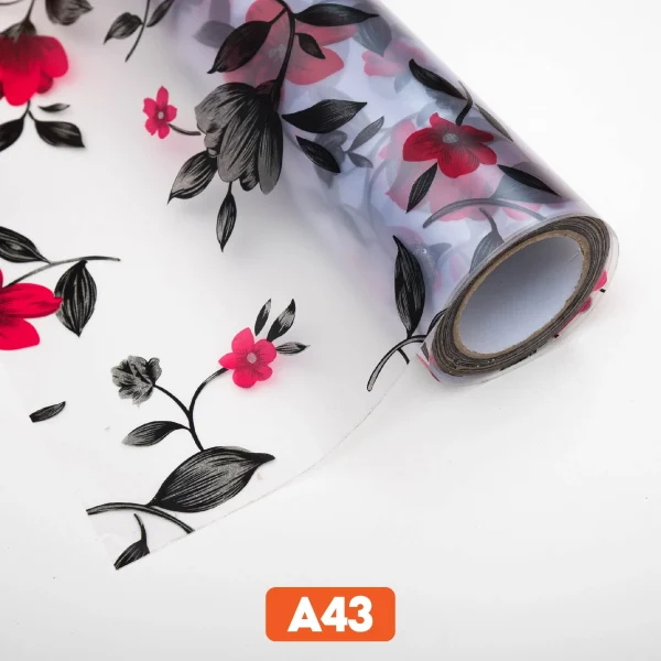 Giấy dán kính trang trí hoa anh đào mã A43