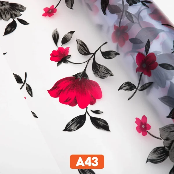 Giấy dán kính trang trí hoa anh đào mã A43