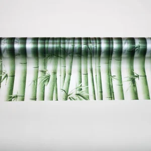 Giấy dán kính rừng trúc mã A46