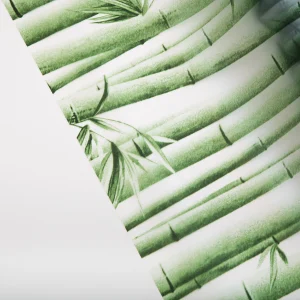 Giấy dán kính rừng trúc mã A46