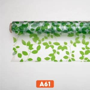 Giấy dán kính hình lá cây mã A61
