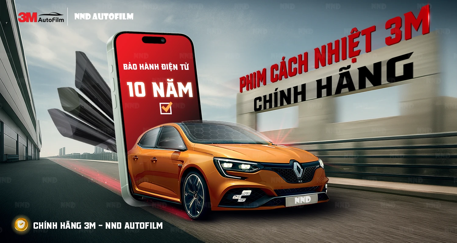 Phim cách nhiệt 3M tại NND - Uy tín tạo niềm tin