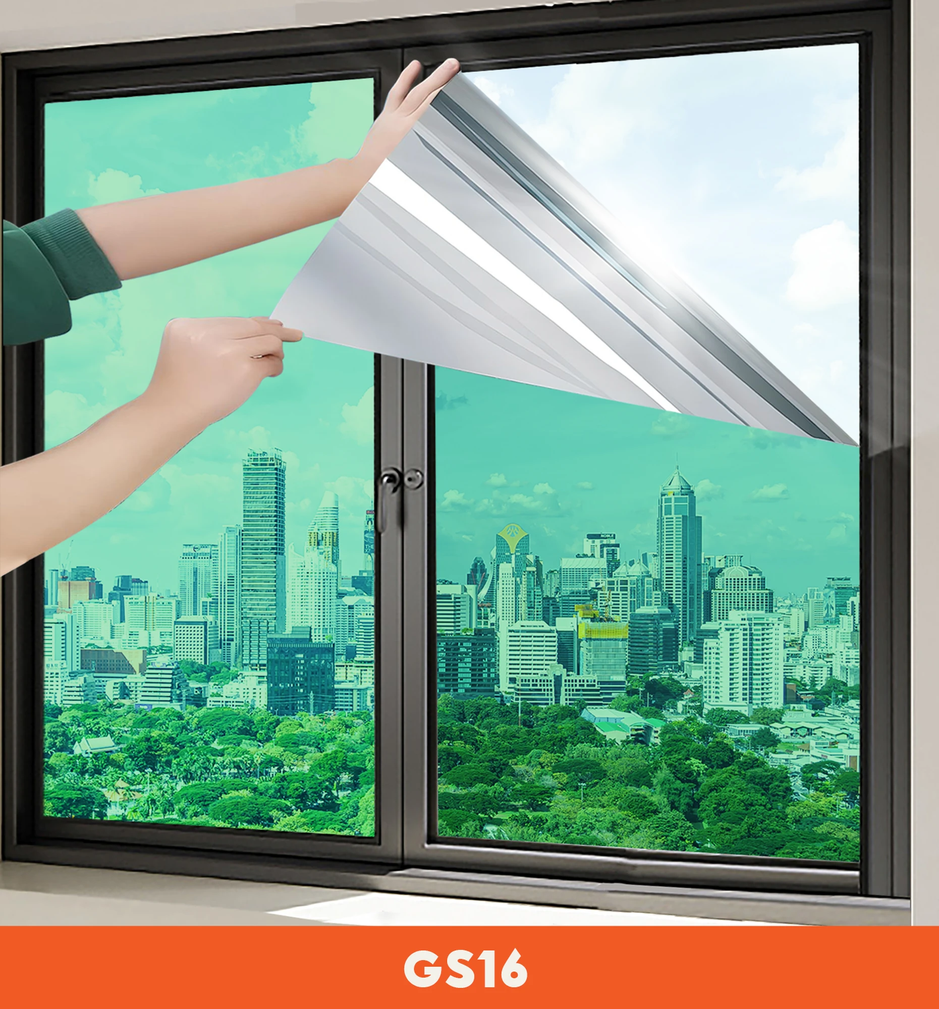 Phim cách nhiệt phản quang Green Silver mã GS16