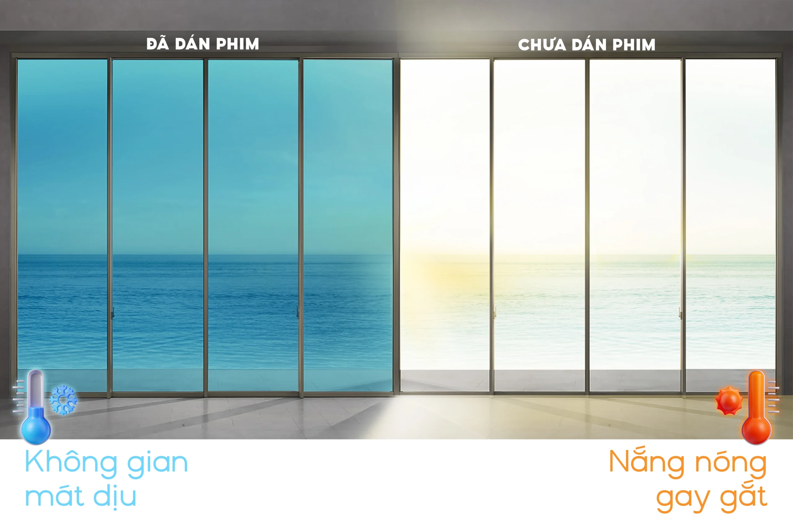 Phim cách nhiệt phản quang Light Blue Silver mã LBS16