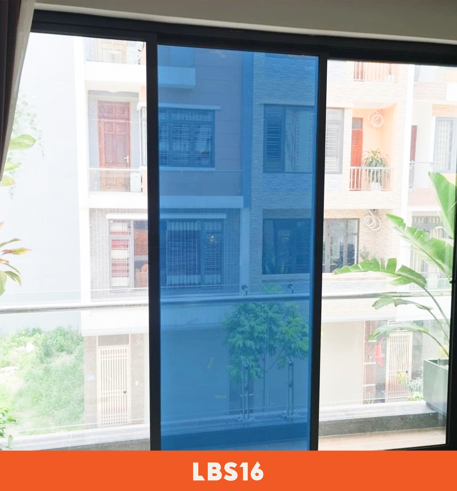 Phim cách nhiệt phản quang Light Blue Silver mã LBS16