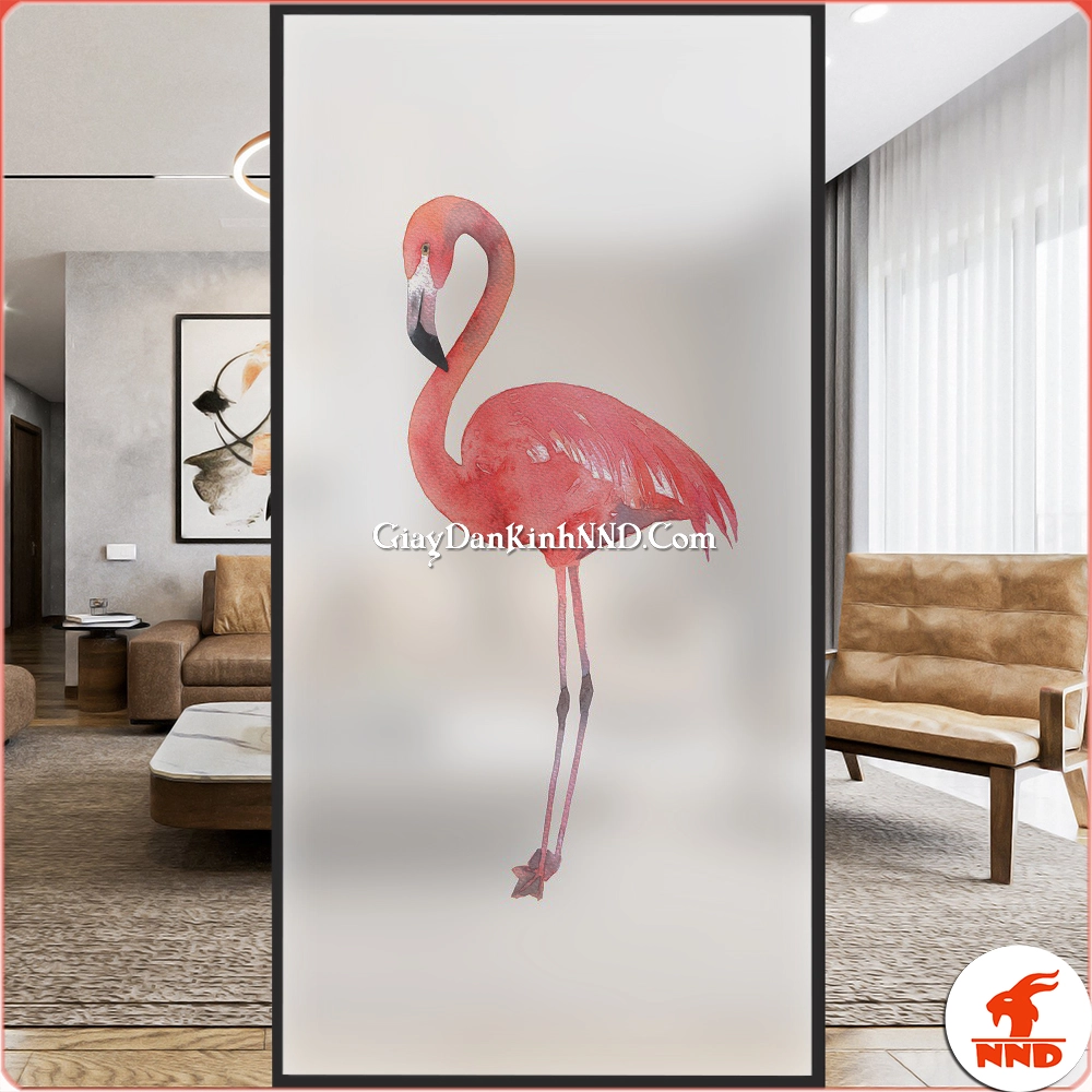 Tranh dán kính 3D in sẵn theo kích thước 60cm x 120cm