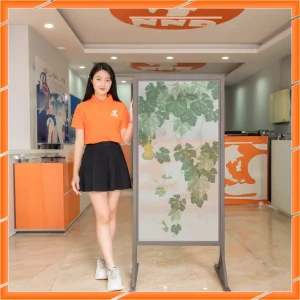 Ảnh lên kính của mã tranh dán kính 3D TK-V1