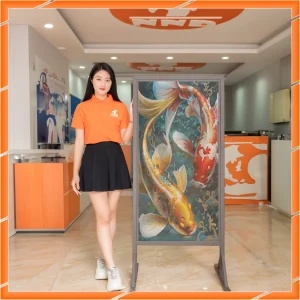 Ảnh lên kính của mã tranh dán kính 3D TK-V12