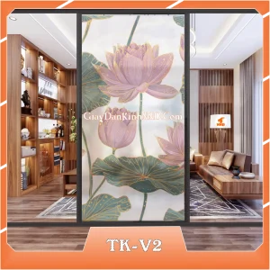 Ảnh lên kính của mã tranh dán kính 3D TK-V2