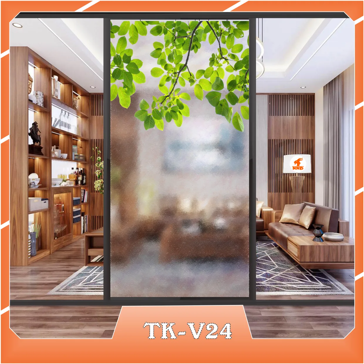 Ảnh lên kính của mã tranh dán kính 3D TK-V24