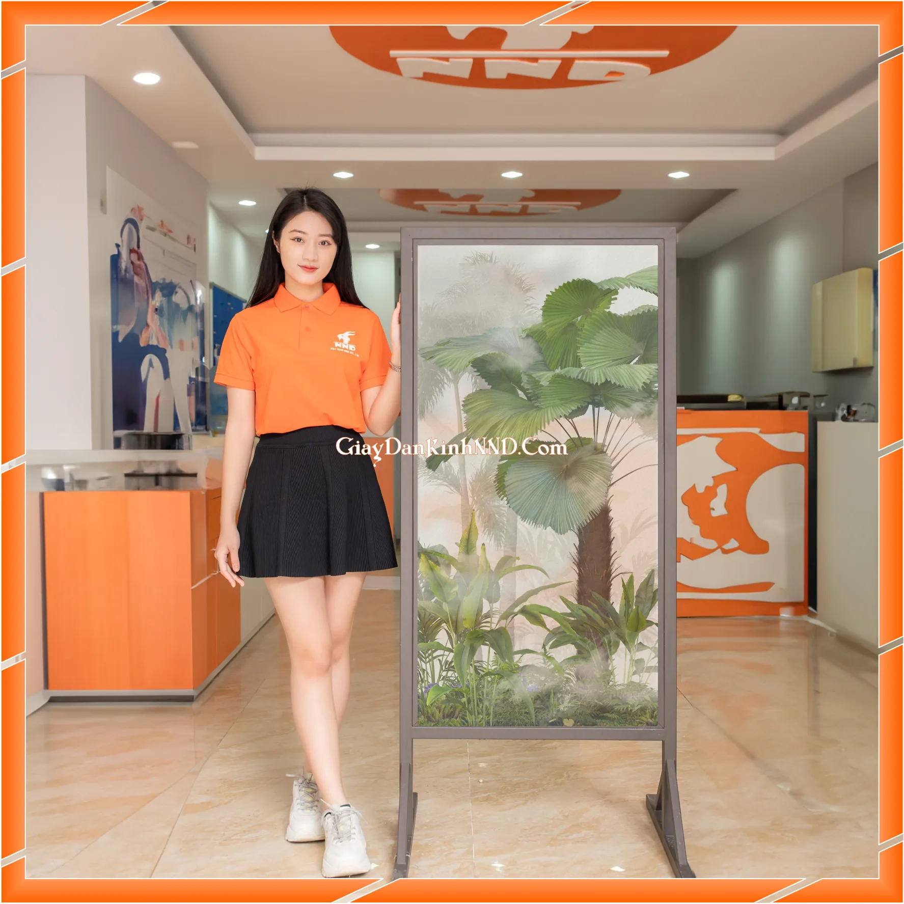 Ảnh lên kính của mã tranh dán kính 3D TK-V4