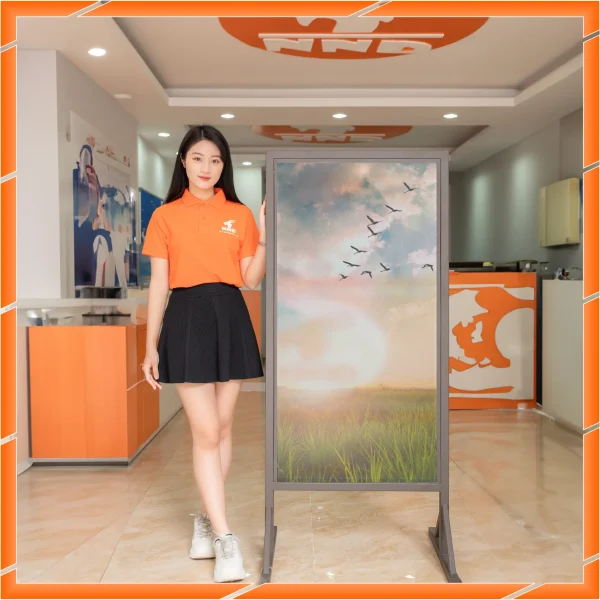 Ảnh demo 3D của mã tranh dán kính TK-V7