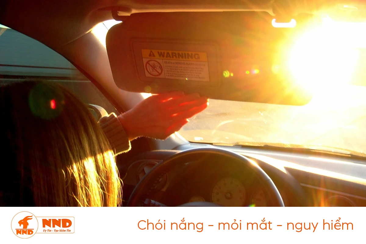 Chói mắt - Mỏi mắt - Nguy hiểm