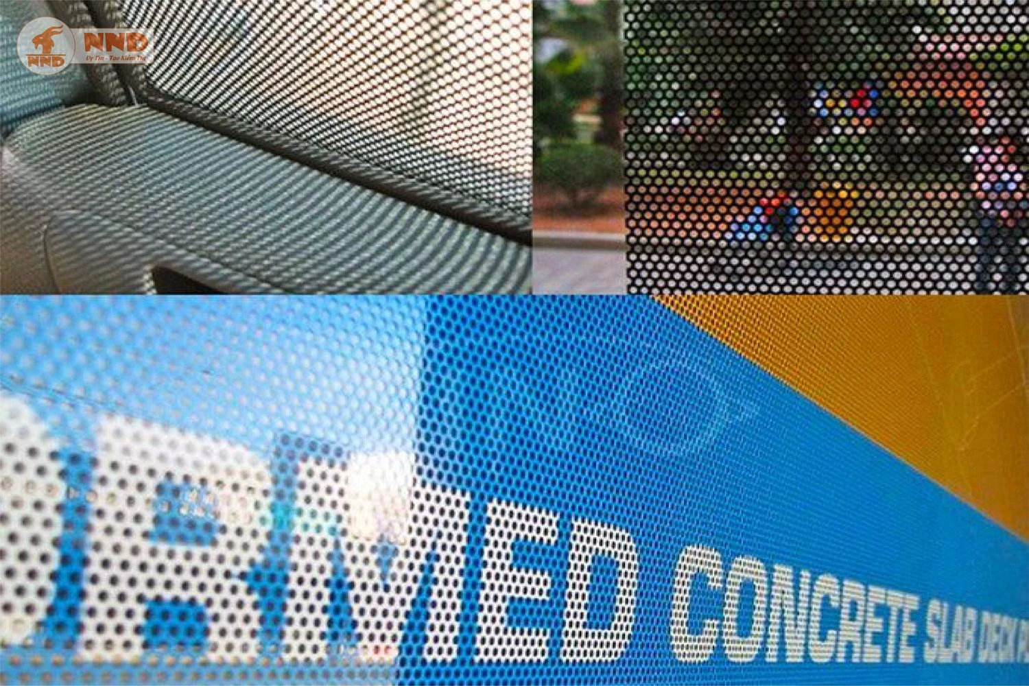 Decal lưới nhìn một chiều – giải pháp quảng cáo mặt kính