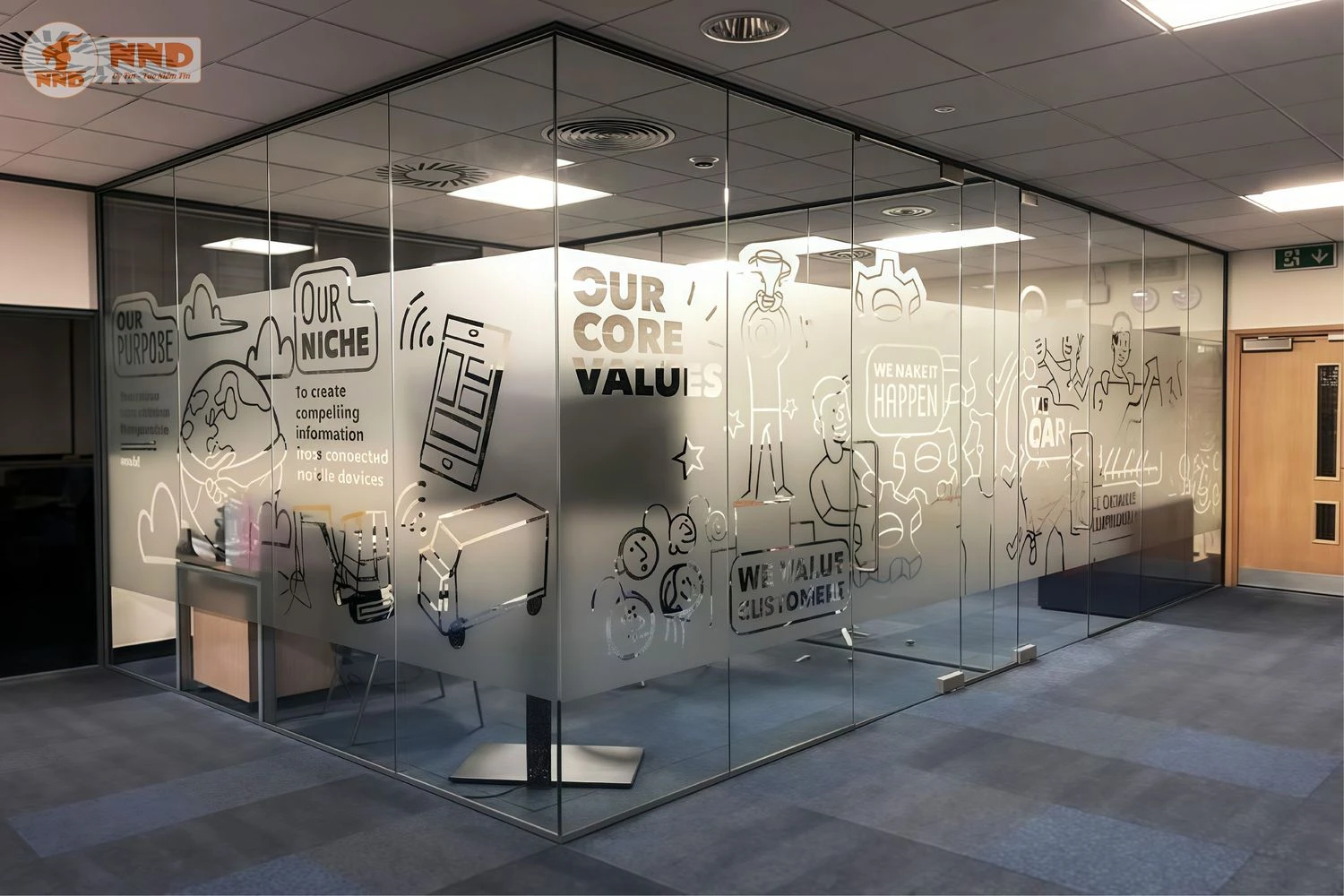 Decal âm bản hình minh họa