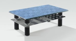 Giấy dán bàn kính - Tư vấn che mờ, trang trí cho bàn kính bằng decal.