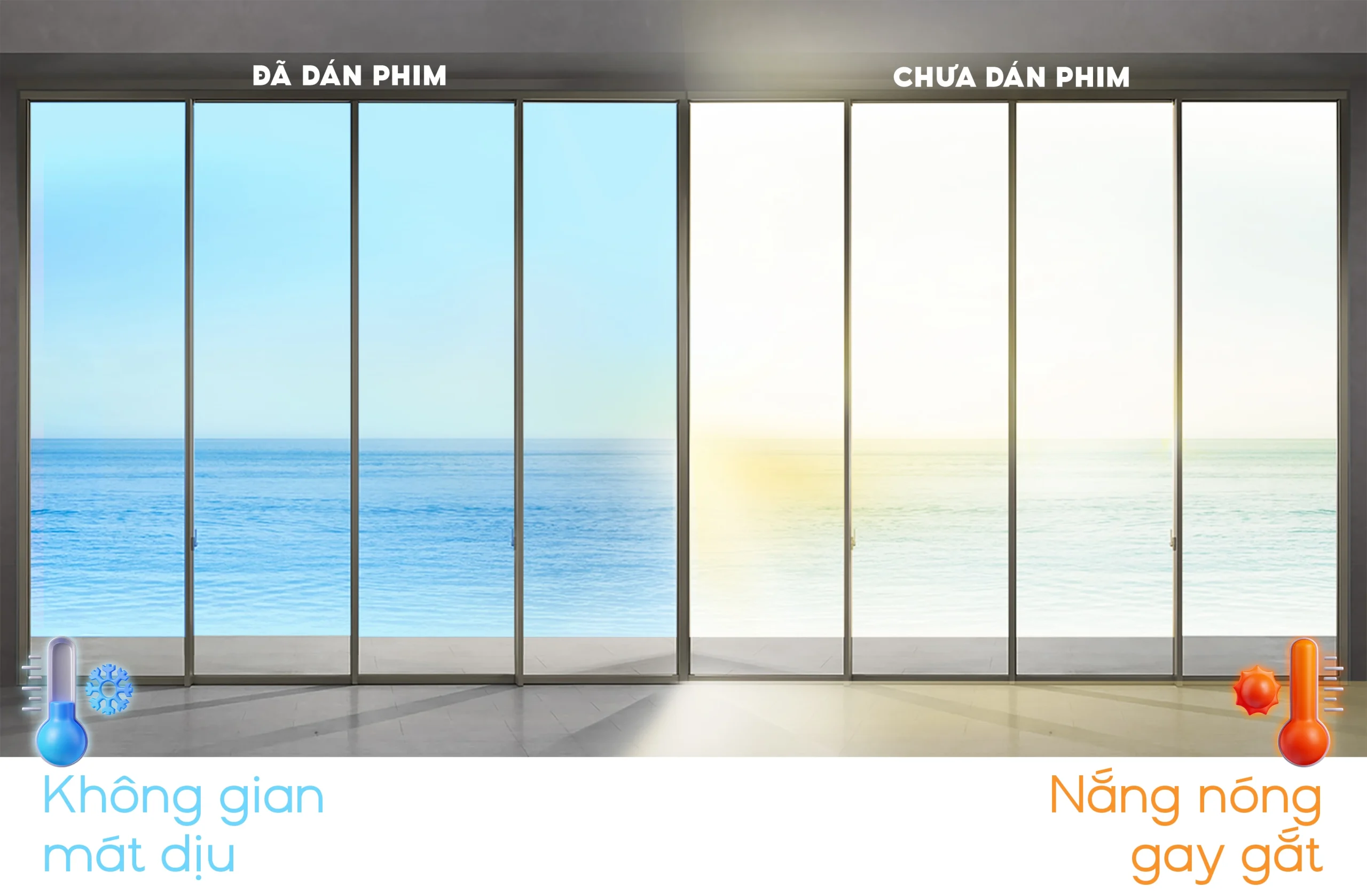Phim cách nhiệt trong suốt Hàn Quốc - A82