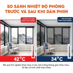 Phim Cách Nhiệt 3M Brownish Black - BB35