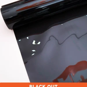 Phim dán kính Black Out siêu chắn sáng cắt UV và IRR 100%
