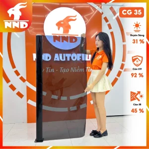 Phim dán kính 3M màu khói nhạt - CG35