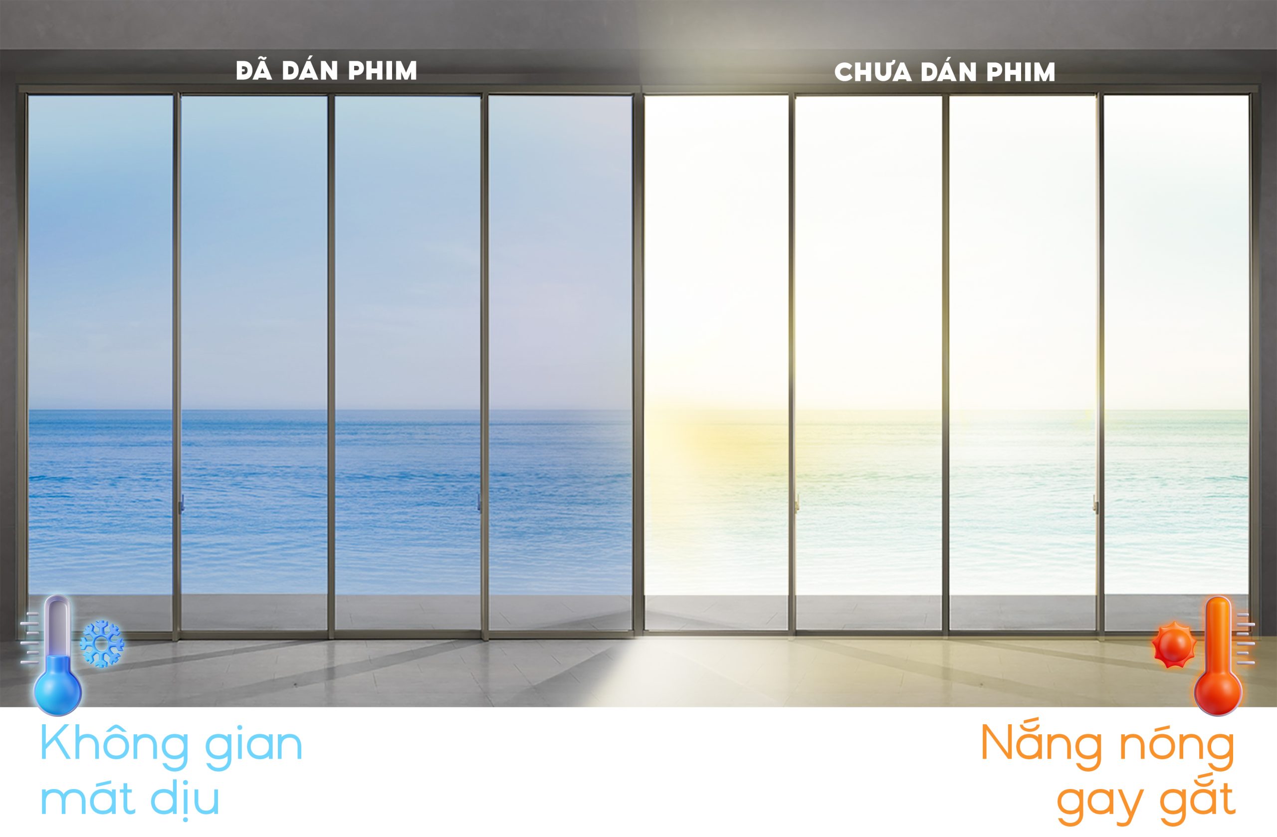Phim cách nhiệt màu trong suốt - CG70