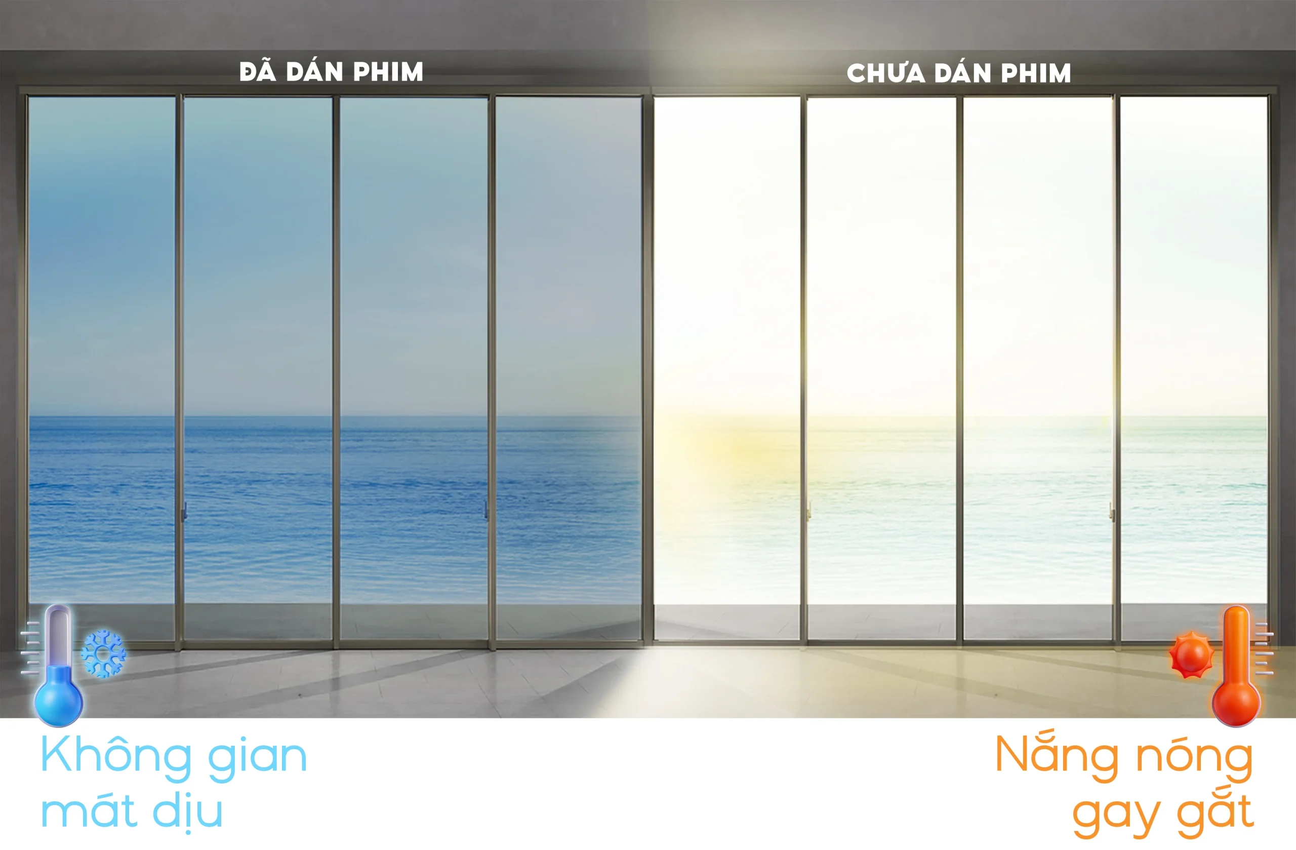 Phim dán kính Smoke Black 35 - SB35